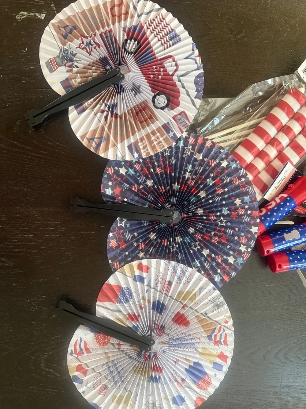 Bags & Tags Boutique ~ Patriotic Red White Blue Party Supplies Assortment